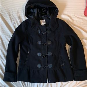 Black Hydraulic coat